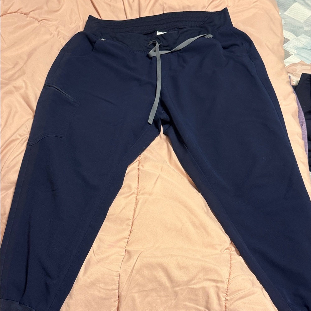 Figs Technical Collection Navy Jogger Pants